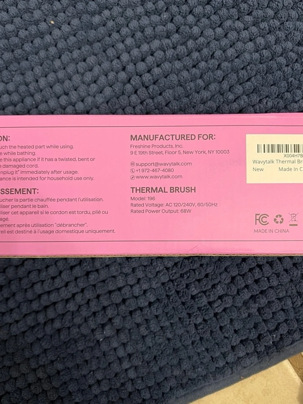 Pink Blowout Boost Thermal Brush
